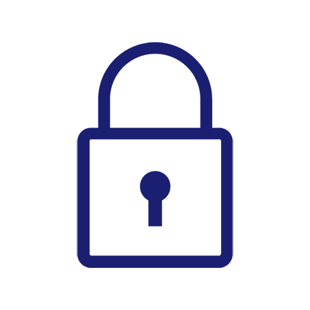 Security lock graphic