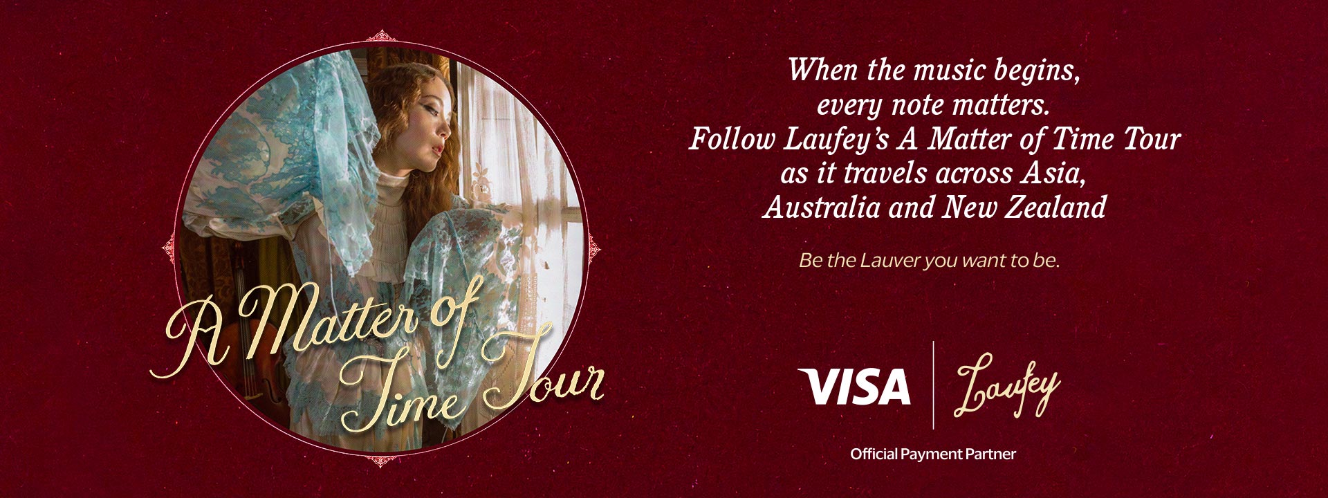 When the time comes, access matters. Get there first with Visa Presale.